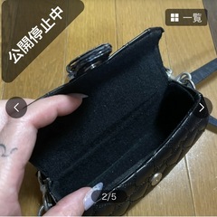 ハ－ト柄の小さいカバンの画像