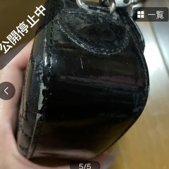 ハ－ト柄の小さいカバンの画像