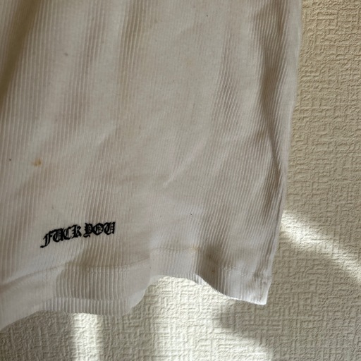 希少品　クロムハーツタンクトップ　即決価格80000円　ホワイト　大阪直営店で20数年購入