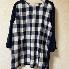値下げ　新品未使用　レディースTシャツ　4L　ブルー　