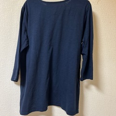 値下げ　新品未使用　レディースTシャツ　4L　ブルー　の画像
