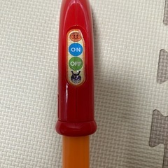 アンパンマン おもちゃの掃除機 スティックスイスイそうじきの画像