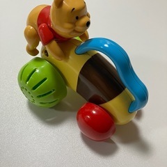 くまのプーさん おててでブーブー　ベビー　おもちゃの画像