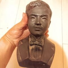 陶器　野口英夫貯金箱の画像