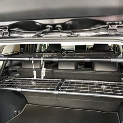 RAV4  ラゲッジ　ラック　イレクター　自作　棚の画像