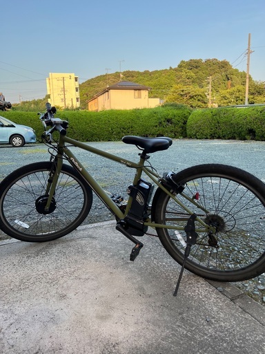 電動アシスト付きクロスバイク