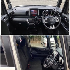 🌟自社ローン審査通過率96%以上🌟保証人不要🙌🏻まずは無料の仮審査(≧∀≦)✨ 格安中古車大人気✨綺麗なN-BOXが入荷！貴重なターボ車‼️ナビ・テレビ！車検残り7/2まであるのですぐ乗れます！の画像