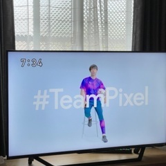 値下げしました　9/10 18時に瀬谷区旭区で　新品同様　43インチ4Kチューナー搭載テレビ　ハイセンス　43U7F