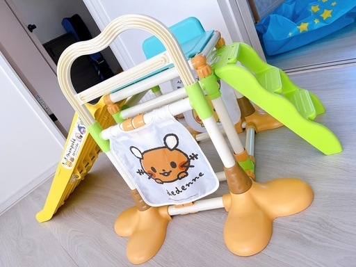 モンポケ　滑り台　ジャングルジム