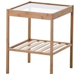 イケア　IKEA サイドテーブルの画像