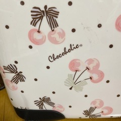スーツケース chocoholic ドットチェリー柄🍒の画像