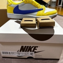 Travis Scott × Nike WMNS Air Jordan 1 Retro Low OG "Canary"  27cmの画像