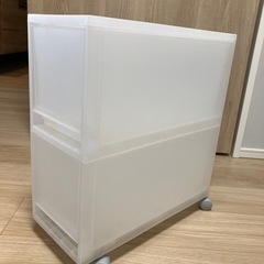 無印良品　ポリプロピレンストッカー2段