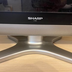 シャープ32型テレビの画像