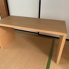 無印　シェルフ　コの字の家具　積層合板　オーク材　幅７０ｃｍ 幅...