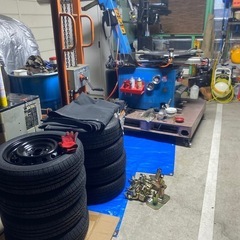 格安タイヤ交換　持ち込みタイヤ交換　バイクもOK タイヤチェンジャー貸し出し - 瀬戸内市