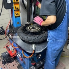格安タイヤ交換　持ち込みタイヤ交換　バイクもOK タイヤチェンジャー貸し出し - 手伝いたい/助けたい
