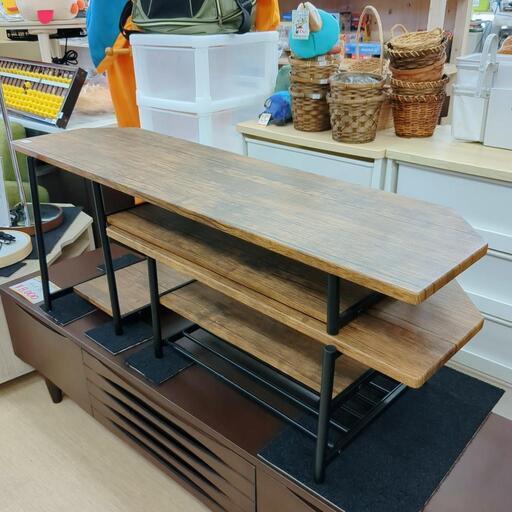 TV台☆ウッド調・２個で1個、幅調整可能、美品・オシャレ家具【浜村鹿野温泉ICから3分 買取本舗 宮本リサイクル 営業時間9～19時 定休日水曜のみ←連絡できませんm(_ _)m】