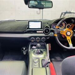 ☆ご成約☆月々２万円～＼誰でも車が買える次世代自社ローン専門店／ 安心の１年保証付き　距離無制限！中古車販売 カーメル山梨店 　平成28年式　マツダ　ロードスター　42000㌔の画像