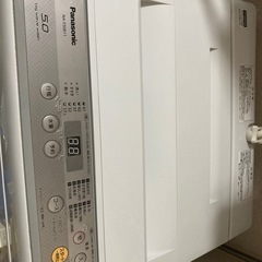 洗濯機　パナソニック　NA-F50B11の画像