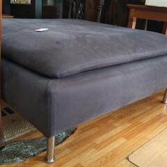 IKEA オットマン　SDERHAMN ソーデルハムン　ソファ　リビング　モダン　シンプル　グレーの画像