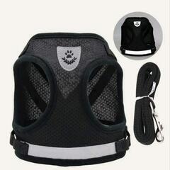 新品　XLペット用チェストとバックハーネス