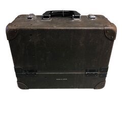 SR864 shu uemura シュウウエムラ メイクボックス バニティケース コスメ入れ 化粧道具箱 ブラック 黒 石狩市の画像