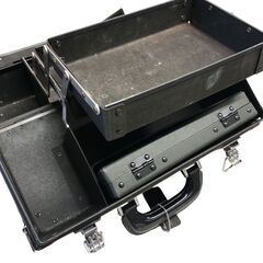 SR864 shu uemura シュウウエムラ メイクボックス バニティケース コスメ入れ 化粧道具箱 ブラック 黒 石狩市の画像