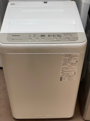 送料・設置込み可　洗濯機　5kg Panasonic 2020年