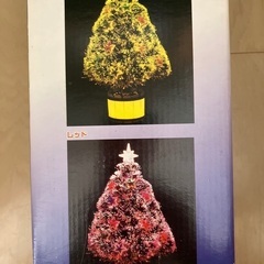 【お話中】クリスマスツリー（スターイルミネーションツリー）の画像