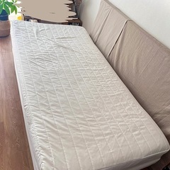 無印良品　脚付マットレスの画像