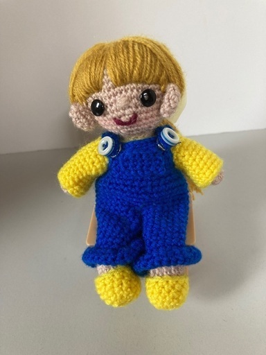 あみむす　ハンドメイド　人形　金髪少女