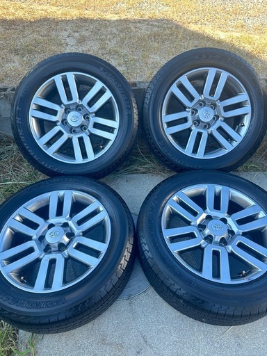 ※訳あり　FJクルーザーファイナルエディション　純正20インチタイヤホイールセット 245/60R20