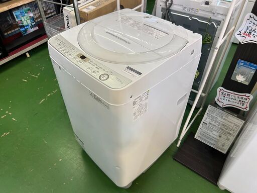 【愛品館八千代店】SHARP　シャープ　2018年製　7.0㎏全自動洗濯機　ES-GE7C