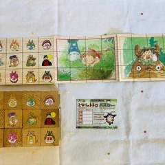 【希少品】となりのトトロ　木の絵合わせ　12ピースの画像
