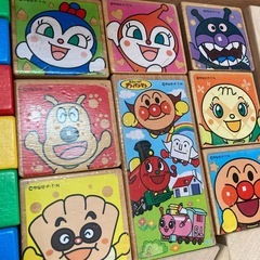アンパンマン　筒入りつみ木　40ピースの画像