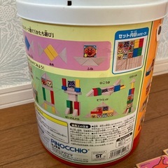 アンパンマン　筒入りつみ木　40ピースの画像