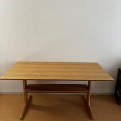 【お譲り先決定してます】無印良品　ダイニングでもリビングでも使え...