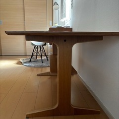 【お譲り先決定してます】無印良品　ダイニングでもリビングでも使えるテーブルの画像