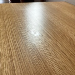 【お譲り先決定してます】無印良品　ダイニングでもリビングでも使えるテーブルの画像