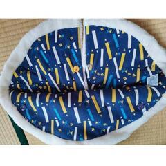 値下げ☆Petit jam　ポンチョ　60　70センチ　冬　モコモコ　着用一回のみの画像