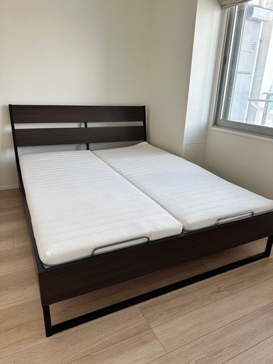 【IKEA】ベッドフレーム　マット