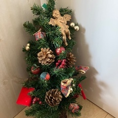 クリスマスツリー（レトロ）の画像