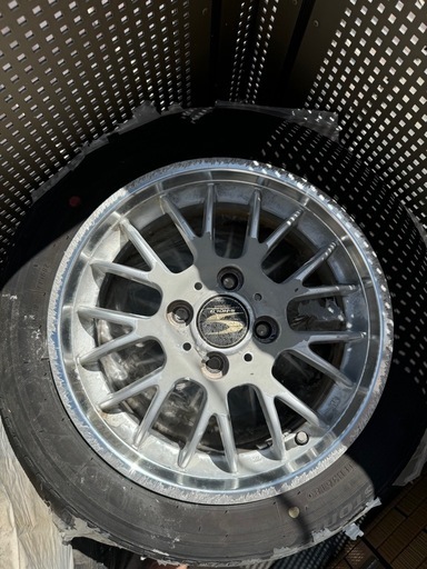 受付終了:軽自動車 タイヤホイールセット