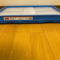 トラスコ 薄型オリコン50L 透明の画像