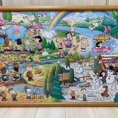 ③SNOOPYジグソーパズル(完成品)1000ピース