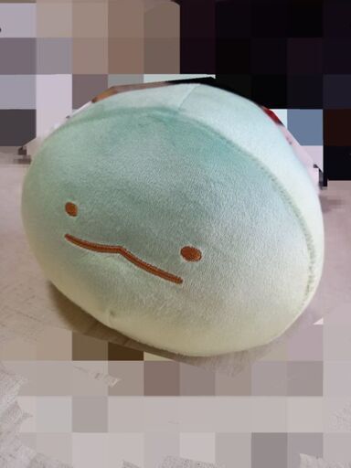 すみっコぐらし　もちもちパンぬいぐるみ　とかげ　　￥1,000