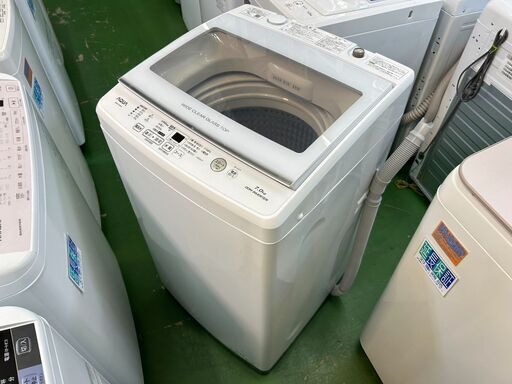 【愛品館八千代店】AQUA　アクア　2022年製　7.0㎏全自動洗濯機　AQW-V7M