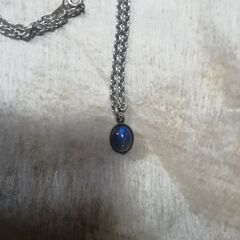 シルバーネックレスの画像