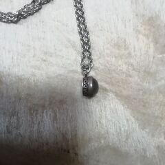 シルバーネックレスの画像